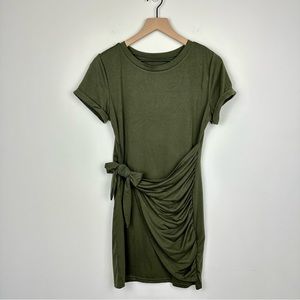 Shein Army Green Sheath Dress, M